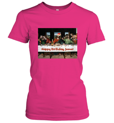 Comics Style Funny Christmas Happy Birthday Jesus Women's T-Shirt Women's T-Shirt - FordPhuMy