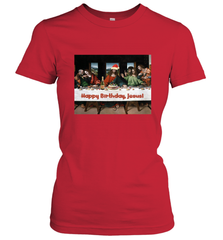 Comics Style Funny Christmas Happy Birthday Jesus Women's T-Shirt Women's T-Shirt - FordPhuMy