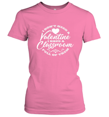 Valentine's Day Teacher School classroom Art Heart Lover Women's T-Shirt Women's T-Shirt - FordPhuMy