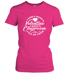 Valentine's Day Teacher School classroom Art Heart Lover Women's T-Shirt Women's T-Shirt - FordPhuMy