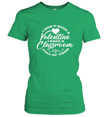 Valentine's Day Teacher School classroom Art Heart Lover Women's T-Shirt Women's T-Shirt - FordPhuMy