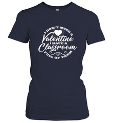 Valentine's Day Teacher School classroom Art Heart Lover Women's T-Shirt Women's T-Shirt - FordPhuMy