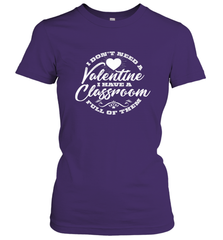 Valentine's Day Teacher School classroom Art Heart Lover Women's T-Shirt Women's T-Shirt - FordPhuMy