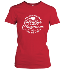 Valentine's Day Teacher School classroom Art Heart Lover Women's T-Shirt Women's T-Shirt - FordPhuMy