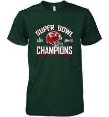 NFL super bowl Kansas City Chiefs Logo Helmet champions Men's Premium T-Shirt Men's Premium T-Shirt - FordPhuMy
