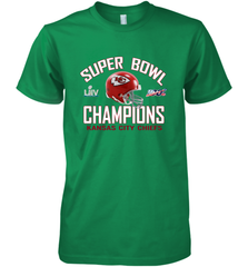 NFL super bowl Kansas City Chiefs Logo Helmet champions Men's Premium T-Shirt Men's Premium T-Shirt - FordPhuMy