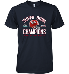 NFL super bowl Kansas City Chiefs Logo Helmet champions Men's Premium T-Shirt Men's Premium T-Shirt - FordPhuMy