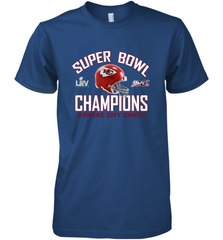 NFL super bowl Kansas City Chiefs Logo Helmet champions Men's Premium T-Shirt Men's Premium T-Shirt - FordPhuMy