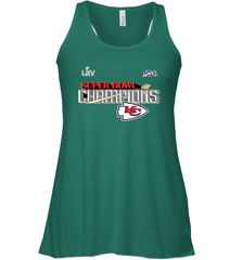 Youth Kansas City Chiefs NFL Pro Line by Fanatics Super Bowl LIV Champions Trophy Women's Racerback Tank Women's Racerback Tank - FordPhuMy