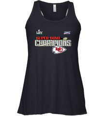 Youth Kansas City Chiefs NFL Pro Line by Fanatics Super Bowl LIV Champions Trophy Women's Racerback Tank Women's Racerback Tank - FordPhuMy
