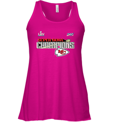 Youth Kansas City Chiefs NFL Pro Line by Fanatics Super Bowl LIV Champions Trophy Women's Racerback Tank Women's Racerback Tank - FordPhuMy