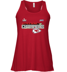 Youth Kansas City Chiefs NFL Pro Line by Fanatics Super Bowl LIV Champions Trophy Women's Racerback Tank Women's Racerback Tank - FordPhuMy