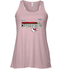 Youth Kansas City Chiefs NFL Pro Line by Fanatics Super Bowl LIV Champions Trophy Women's Racerback Tank Women's Racerback Tank - FordPhuMy