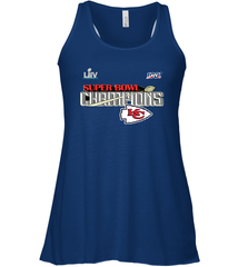 Youth Kansas City Chiefs NFL Pro Line by Fanatics Super Bowl LIV Champions Trophy Women's Racerback Tank Women's Racerback Tank - FordPhuMy