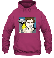 Star Wars Han Solo I Know Pop Art Couples Hooded Sweatshirt Hooded Sweatshirt - FordPhuMy