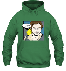 Star Wars Han Solo I Know Pop Art Couples Hooded Sweatshirt Hooded Sweatshirt - FordPhuMy