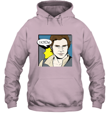 Star Wars Han Solo I Know Pop Art Couples Hooded Sweatshirt Hooded Sweatshirt - FordPhuMy
