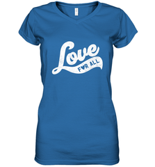 Cute Love Valentines Day Retro Vintage Top Women's V-Neck T-Shirt Women's V-Neck T-Shirt - FordPhuMy
