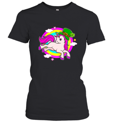 Irish Leprechaun Unicorn Cute St Patricks Day Ireland Women's T-Shirt Women's T-Shirt - FordPhuMy