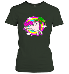 Irish Leprechaun Unicorn Cute St Patricks Day Ireland Women's T-Shirt Women's T-Shirt - FordPhuMy
