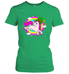 Irish Leprechaun Unicorn Cute St Patricks Day Ireland Women's T-Shirt Women's T-Shirt - FordPhuMy