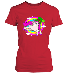 Irish Leprechaun Unicorn Cute St Patricks Day Ireland Women's T-Shirt Women's T-Shirt - FordPhuMy
