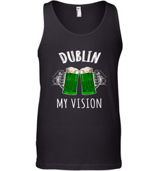 Dublin My Vision St Patrick's Day Men's Tank Top