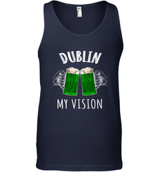 Dublin My Vision St Patrick's Day Men's Tank Top