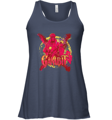 Marvel X Men Gambit Retro 90s Women's Racerback Tank Women's Racerback Tank - FordPhuMy