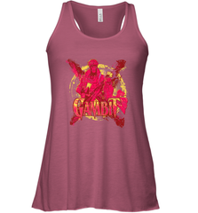 Marvel X Men Gambit Retro 90s Women's Racerback Tank Women's Racerback Tank - FordPhuMy