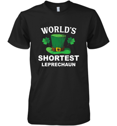 Shortest Leprechaun Funny Family St. Patrick's Day Men's Premium T-Shirt