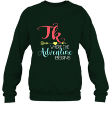 TK Transitional Kindergarten Where The Adventure Begins Crewneck Sweatshirt Crewneck Sweatshirt - FordPhuMy