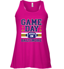 NFL Baltimore MD. Game Day Football Home Team Women's Racerback Tank Women's Racerback Tank - FordPhuMy