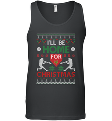 I'll Be Home for Christmas Baseball Gift For Men Women Kids Men's Tank Top Men's Tank Top - FordPhuMy