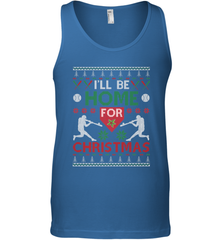 I'll Be Home for Christmas Baseball Gift For Men Women Kids Men's Tank Top Men's Tank Top - FordPhuMy