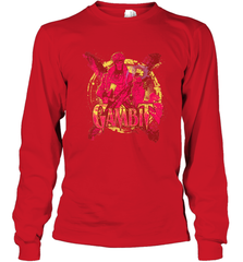 Marvel X Men Gambit Retro 90s Long Sleeve T-Shirt Long Sleeve T-Shirt - FordPhuMy
