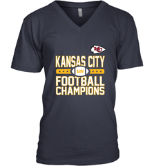 Kansas City Sideline Football _ The City Of Champions LIV Men's V-Neck Men's V-Neck - FordPhuMy