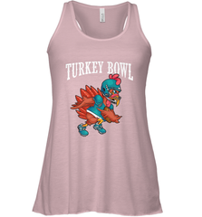 Cool Turkey Bowl _ Funny Thanksgiving Football Player Women's Racerback Tank Women's Racerback Tank - FordPhuMy