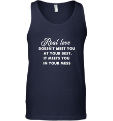Real love funny quotes for valentine Men's Tank Top Men's Tank Top - FordPhuMy