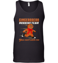 Christmas Gingerbread Man Cookie Gingerbread Running Team Men's Tank Top