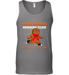 Christmas Gingerbread Man Cookie Gingerbread Running Team Men's Tank Top Men's Tank Top - FordPhuMy