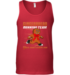 Christmas Gingerbread Man Cookie Gingerbread Running Team Men's Tank Top Men's Tank Top - FordPhuMy