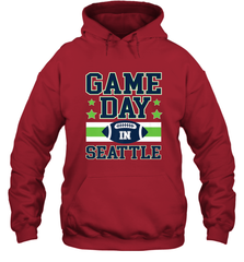 NFL Seattle Wa. Game Day Football Home Team Hooded Sweatshirt Hooded Sweatshirt - FordPhuMy