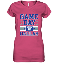 NFL Dallas Texas Game Day Football Home Team Women's V-Neck T-Shirt Women's V-Neck T-Shirt - FordPhuMy