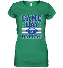 NFL Dallas Texas Game Day Football Home Team Women's V-Neck T-Shirt Women's V-Neck T-Shirt - FordPhuMy