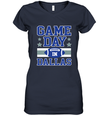 NFL Dallas Texas Game Day Football Home Team Women's V-Neck T-Shirt Women's V-Neck T-Shirt - FordPhuMy