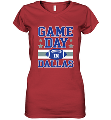NFL Dallas Texas Game Day Football Home Team Women's V-Neck T-Shirt Women's V-Neck T-Shirt - FordPhuMy
