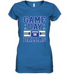 NFL Dallas Texas Game Day Football Home Team Women's V-Neck T-Shirt Women's V-Neck T-Shirt - FordPhuMy