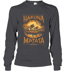 Disney The Lion King Live Action Hakuna Matata Sunset Poster Long Sleeve T-Shirt Long Sleeve T-Shirt - FordPhuMy