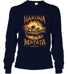 Disney The Lion King Live Action Hakuna Matata Sunset Poster Long Sleeve T-Shirt